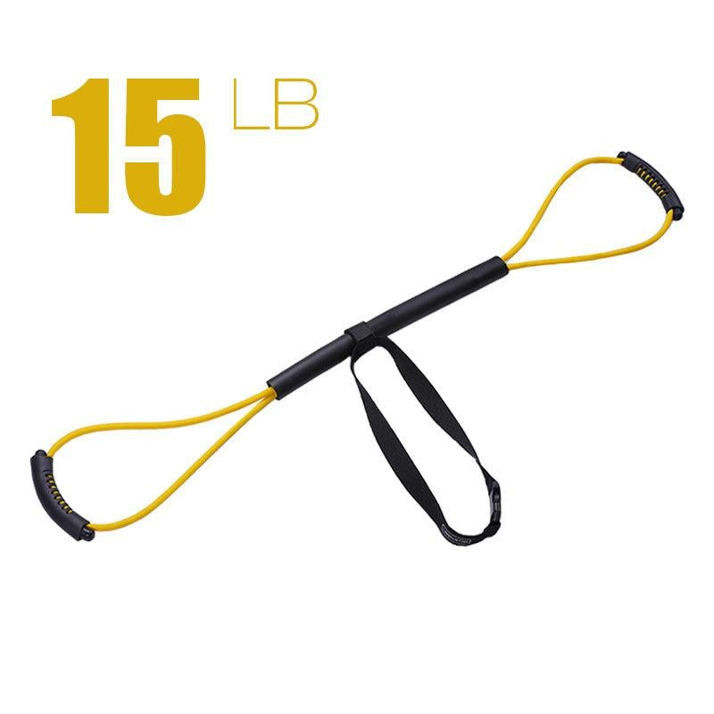 Boxing Resistance Bands - Fast Punches and Power - Boxing Training Gear - Full Body Cardio Workout - Ultra Portable and Lightweight - Available from 15 Lbs to 35 Lbs - Home Gym Workout Kit Exercise Equipment