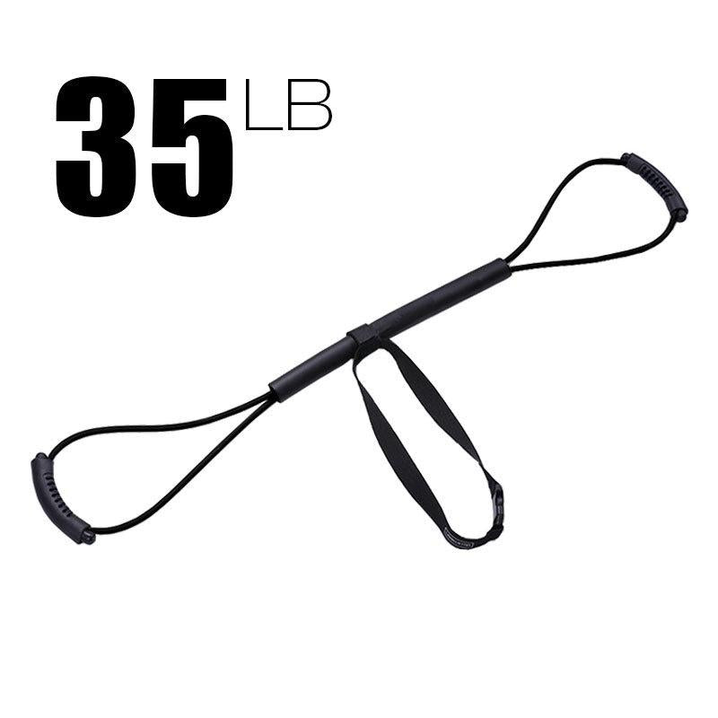 Boxing Resistance Bands - Fast Punches and Power - Boxing Training Gear - Full Body Cardio Workout - Ultra Portable and Lightweight - Available from 15 Lbs to 35 Lbs - Home Gym Workout Kit Exercise Equipment