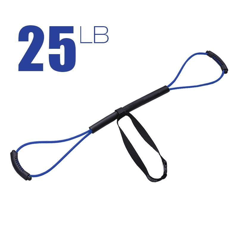 Boxing Resistance Bands - Fast Punches and Power - Boxing Training Gear - Full Body Cardio Workout - Ultra Portable and Lightweight - Available from 15 Lbs to 35 Lbs - Home Gym Workout Kit Exercise Equipment