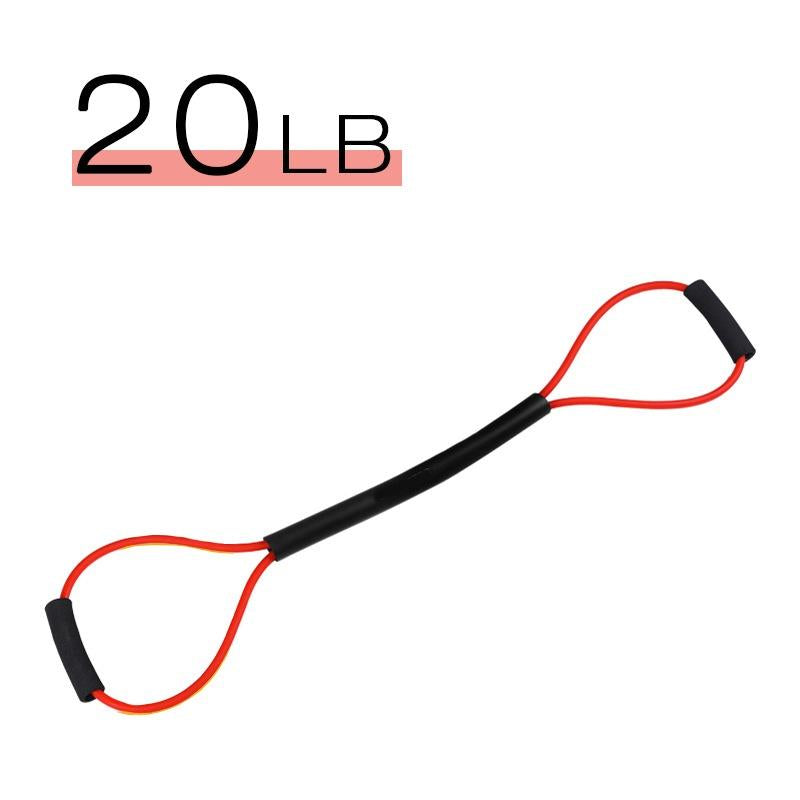 Boxing Resistance Bands - Fast Punches and Power - Boxing Training Gear - Full Body Cardio Workout - Ultra Portable and Lightweight - Available from 15 Lbs to 35 Lbs - Home Gym Workout Kit Exercise Equipment
